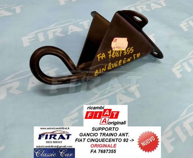 SUPPORTO GANCIO TRAINO FIAT CINQUECENTO 92 -> (7687355)